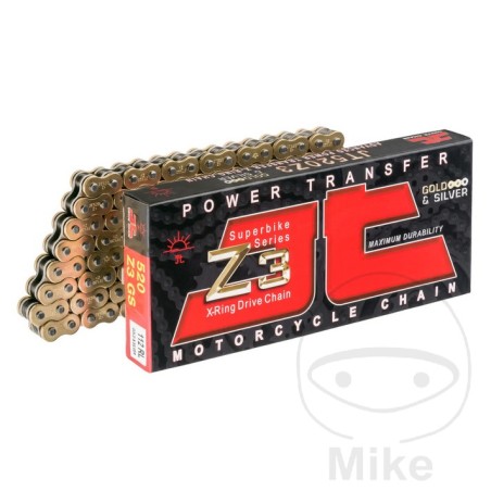 corrente aberta com gancho de rebite x-ring gs520z3/108