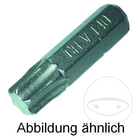 tournevis torx t8 1/4 25 mm 1/4 = 6.3 mm