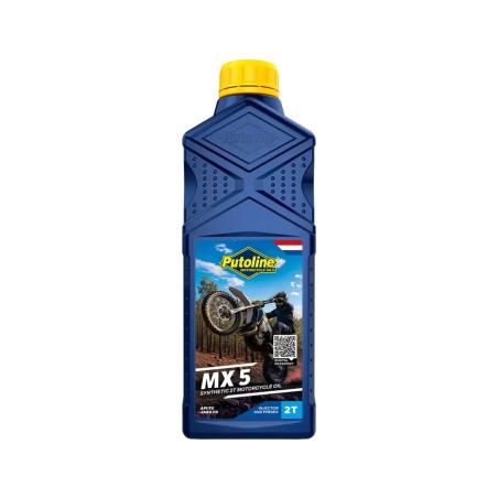 synthetisches motoröl für motorrad mischung 2t mx 5 1l