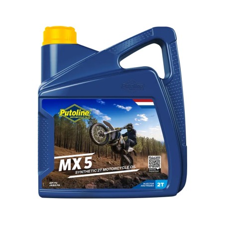 syntetisk motorolie til offroad 2t mx 5 4l