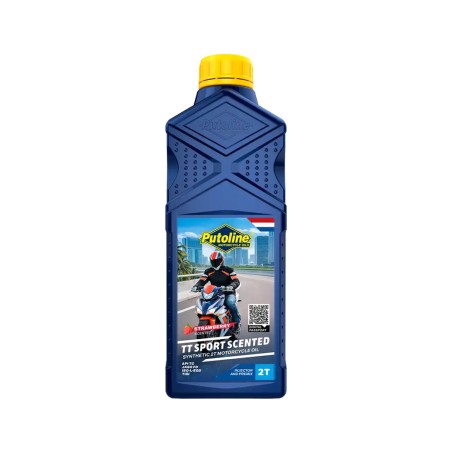 duftender benzinverdünner mit erdbeumarke 2t tt scooter scented 1l
