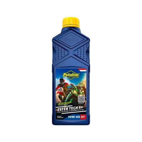 oli de motor sintètic per a moto ester tech syntec 4 10w-40 1l