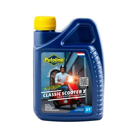 ulei de motor sintetic pentru motocicletă amestec classic scooter-x 1l