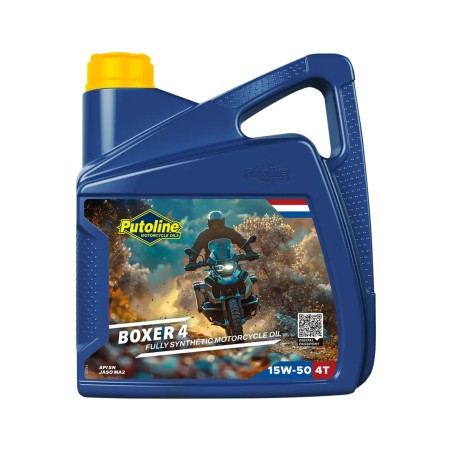 syntetisk motorolie til motorcykel boxer 4 15w-50 4l