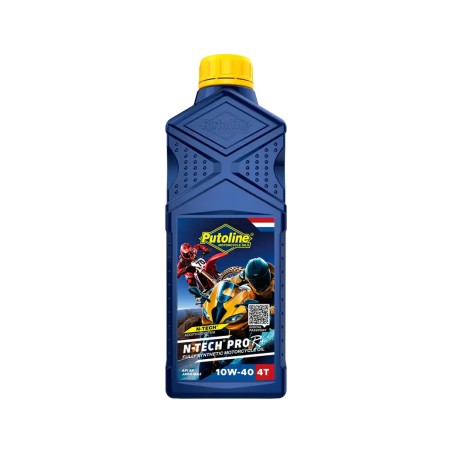 ulei de motor sintetic pentru moto n-tech pro r 10w-40 1l