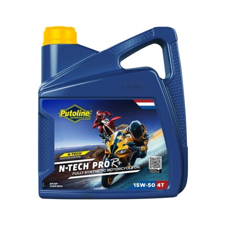 oli de motor sintètic per a moto n-tech pro r 15w-50 4l