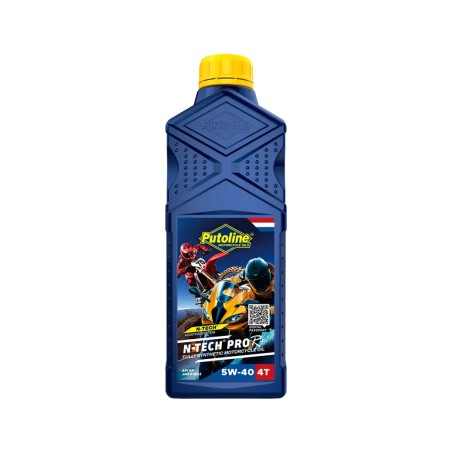 synthetisches motoröl für motorräder n-tech pro r 5w-40 1l
