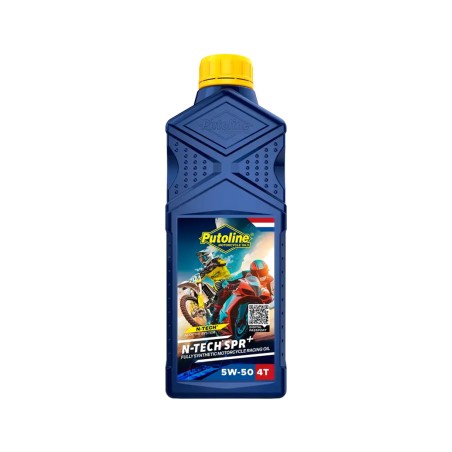 synthetisches motoröl für motorräder n-tech spr 5w-50 1l