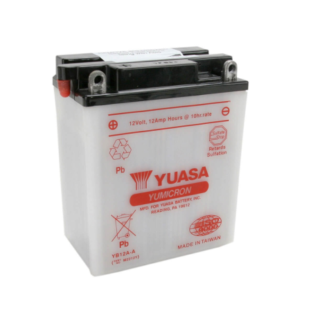 batteri yb12a-a dry charged (sin electrolito)