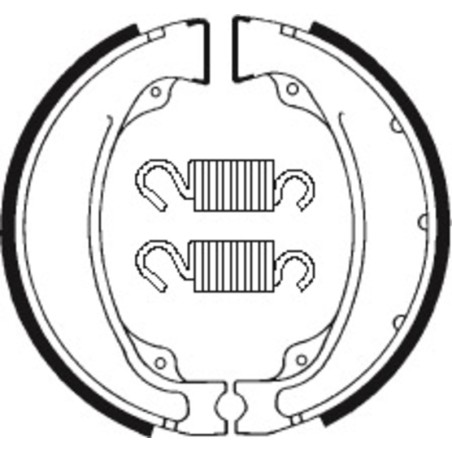 bromsbelägg ba055