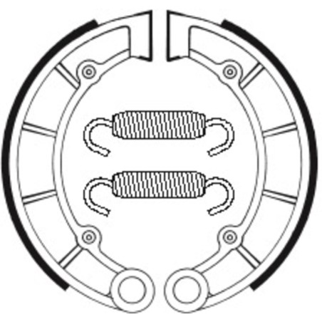 mâchoires de frein ba197