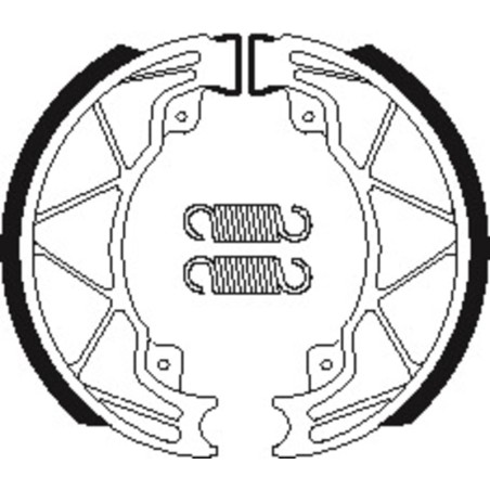 bromsbelägg ba205