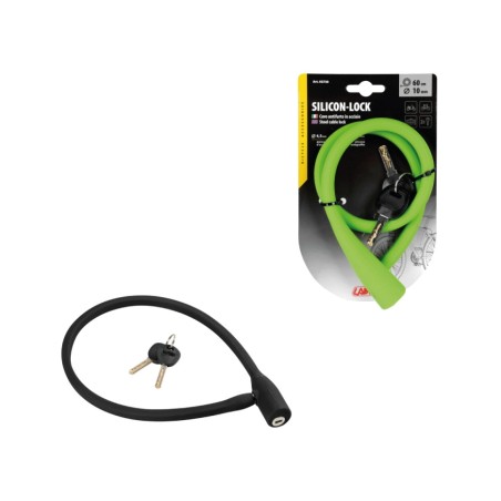 stålvajer med silikonöverdrag ø 10 mm 60 cm