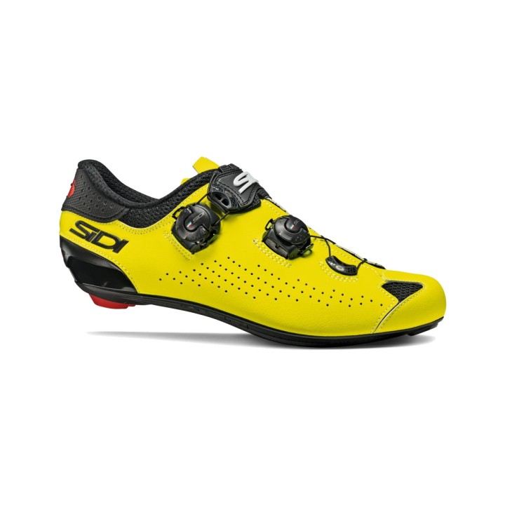 SIDI Chaussures de cyclisme sur route en microfibre Techpro