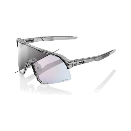 fietszonnebril s3 photocromatic polished translucent grey