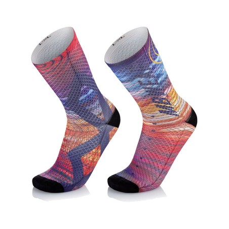 tryckta sportsockor fun h16 speed