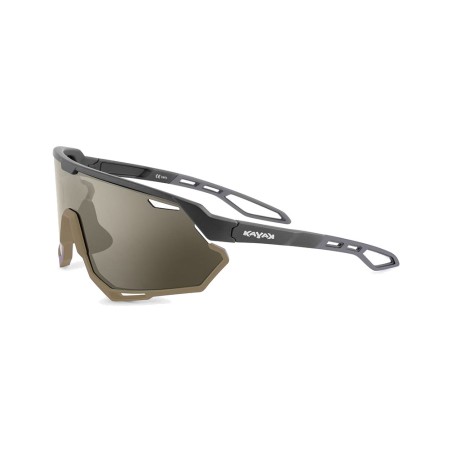 cykelbriller stel sort/krystal 3024