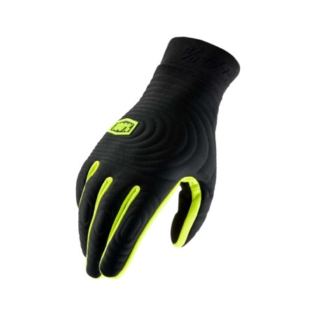 fiets fietshandschoenen brisker xtreme black/fluo
