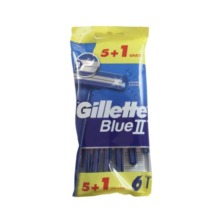navalhas  gilette ii (5+1u)