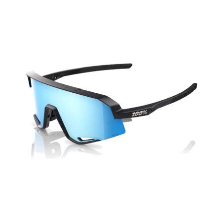 pyöräilyurheilulasit slendale matte black  hiper blue multilayer mirror