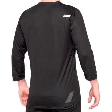 technical jersey for cycling with reflective airmatic 3/4