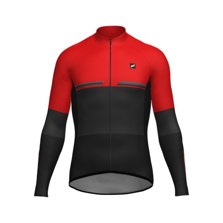 maillot ciclismo manga larga pro