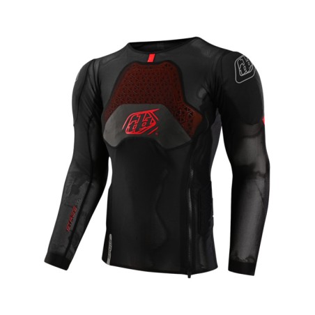 camada interna com proteção de manga curta stage ghost d30 ls baselayer