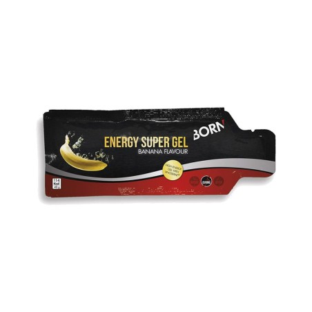 born energy super gel - instant glucose energy gel with grape seed extract and banana flavor
