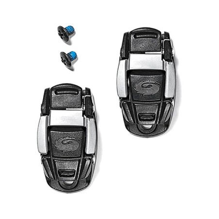 conjunto de fivela de pinça de substituição sidi com parafusos de fixação