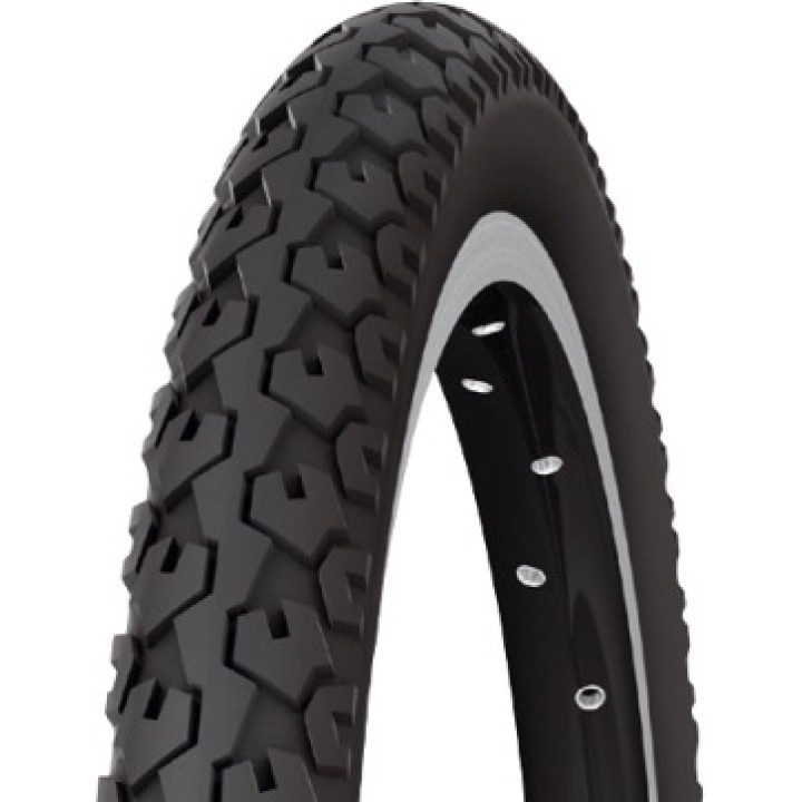 MICHELIN Pneu Country J preto 20x1.75 para bicicletas