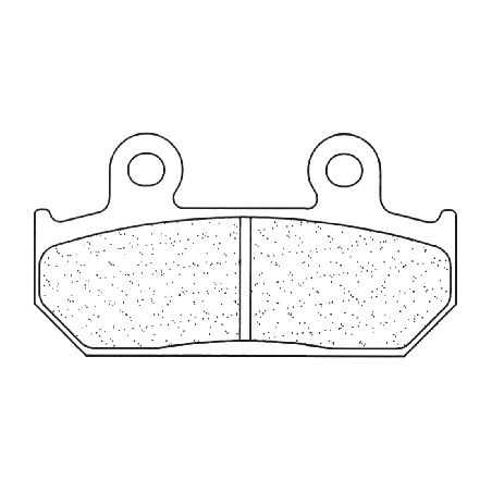 blok, rem, gesinterd cl brakes 2252s4