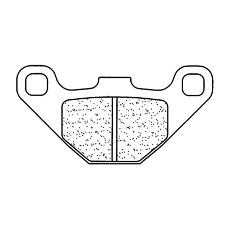 blok, rem, gesinterd cl brakes 2466mx10