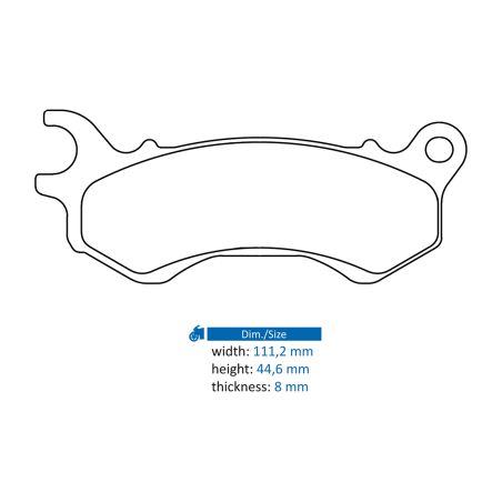 sinterowane klocki hamulcowe cl brakes
