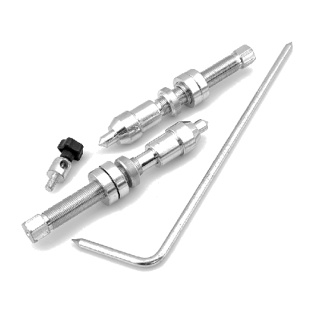 kit, centrage de roue professionnel 10´´-21´´