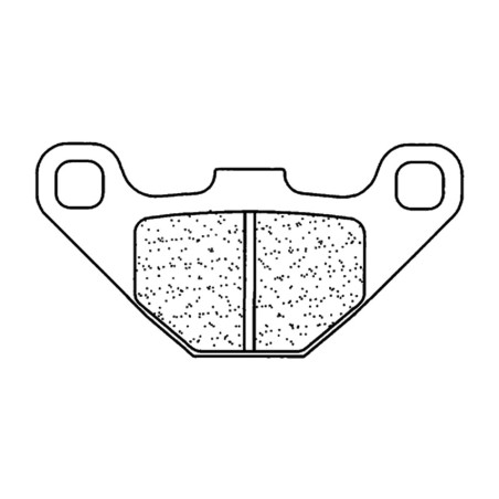 blok, rem, gesinterd cl brakes 2306en10
