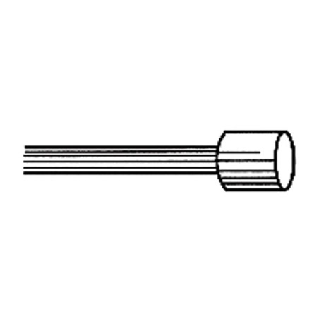 2 meter stainless bike shift cable for mtb, road, city and more