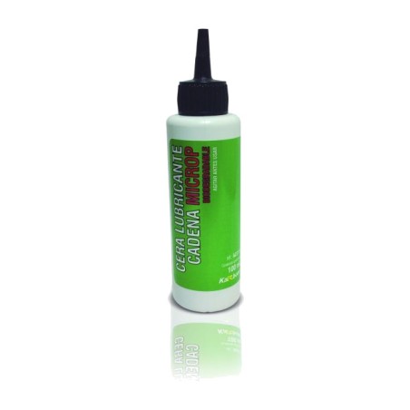 cera lubricante de cadena ecológica karbom - biodegradable y más limpio que aceite o grasa