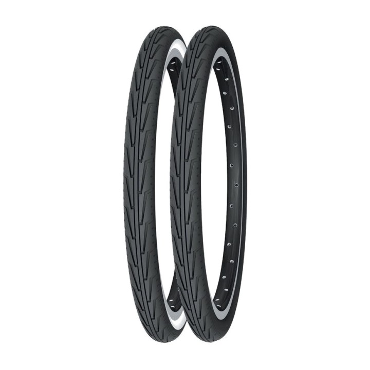 MICHELIN Tampa preta do pneu 20x1.75 diabolo city 30807