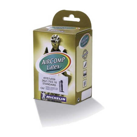 camera d'aria in lattice con valvola presta fine da 40 mm per biciclette 26x1,75-2,10 - resistenza alla perforazione e grande comfort michelin