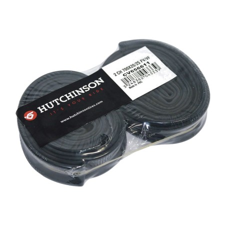 pack de 2 chambres à vannes presta fine 48mm 700x20-25 hutchinson