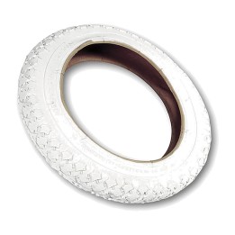Cubierta blanca para bicicleta 12-1/2x2-1/4 VEE RUBBER VR021B ciudad/urbano