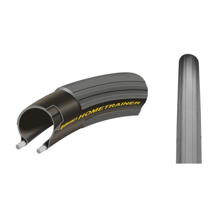 CONTINENTAL BLACK BICYCLE TIRE FOR TRAINING ROLLERS 26x1.75