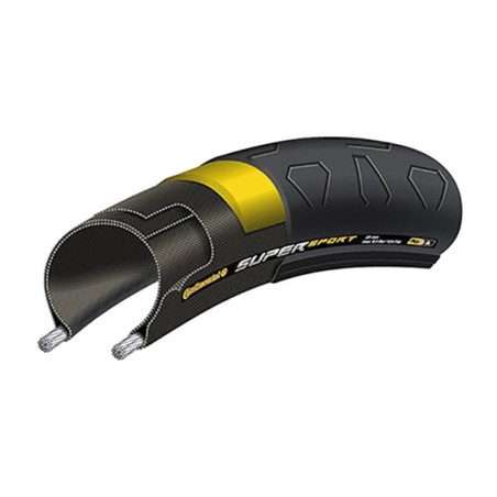coberta de pneumàtic negra supersport plus 700x28c