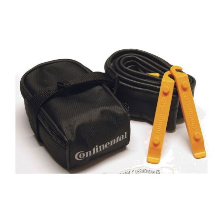 mtb saddle bag with spare inner tube and tire levers included
