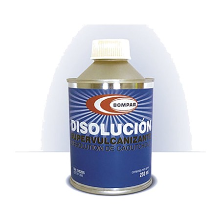 250cc bottle of vulcanizing solution for patches