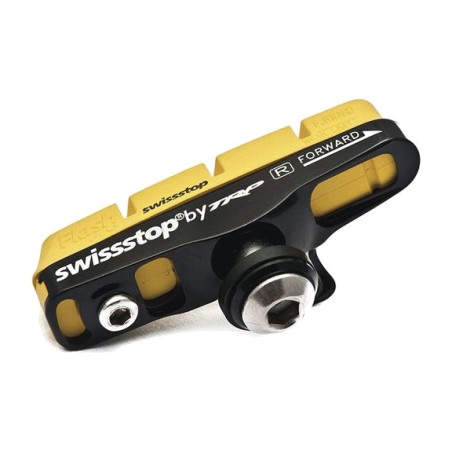 sada 2 držiakov brzdových čeľustí swissstop flash pro carbono pre ráfik