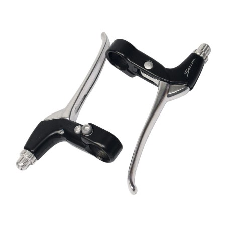 par bromshandtag i aluminium mtb grip-shift