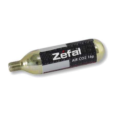 cilindro de cartucho de ar comprimido co2 de 16 gr para infladores - substituição zefal