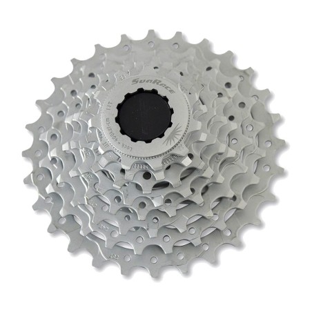 cassete sun race de 8 velocidades 11-28 para bicicletas - compatível com transmissões de 8 velocidades