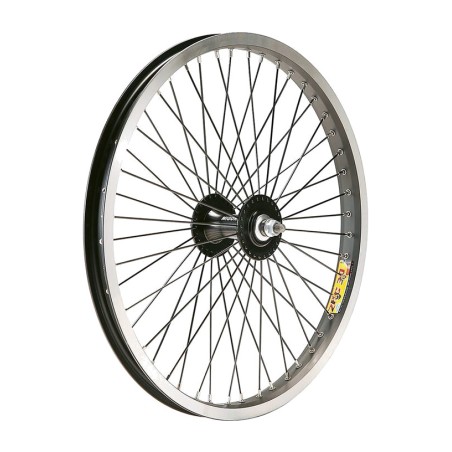 roda davantera completa carretera alumini eix 9.5-48 bmx 20x2.125